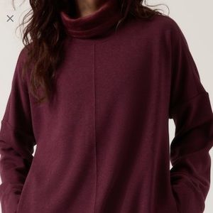 Cozy Karma funnel neck tunic from athleta